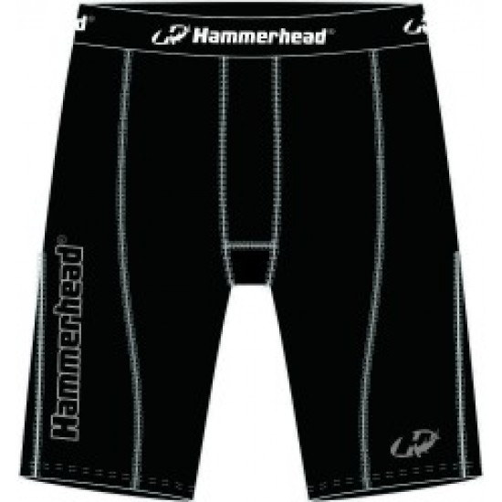 BERMUDA PARA CORRIDA MASCUINA HH3 LONG DISTANCE HAMMERHEAD - PRETO/CINZA